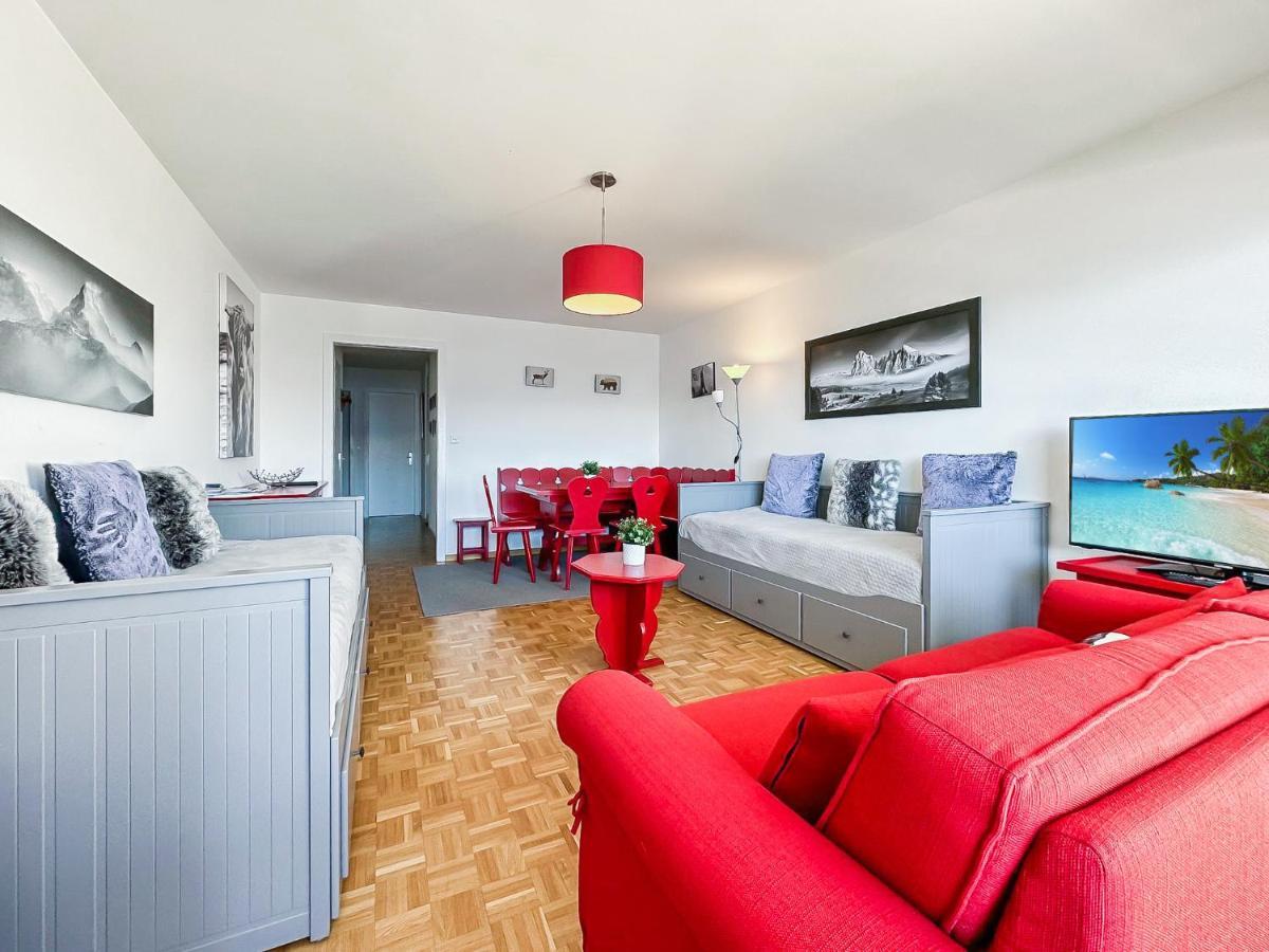 Pied-A-Terre In Crans-Montana, Pool And View - Swiss Alps公寓 外观 照片